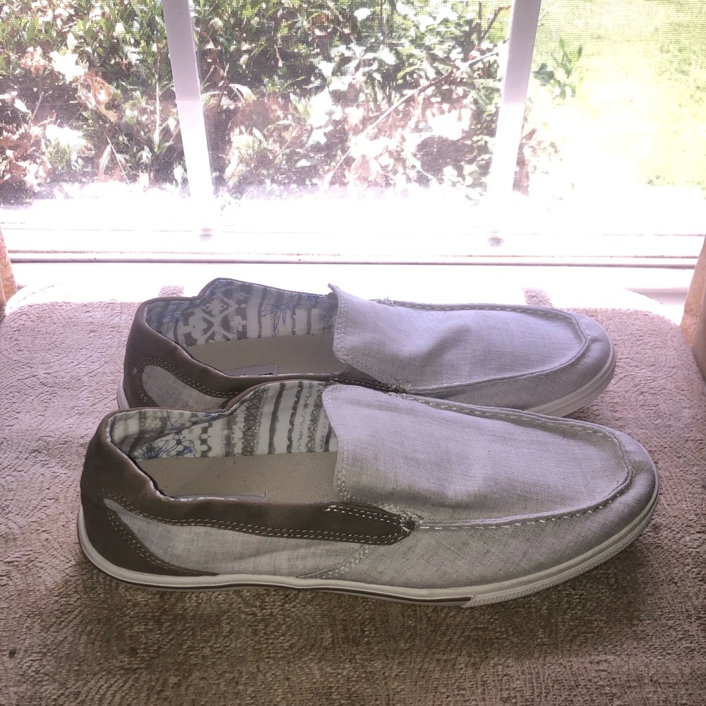 Tommy bahama costa venetian canvas loafers